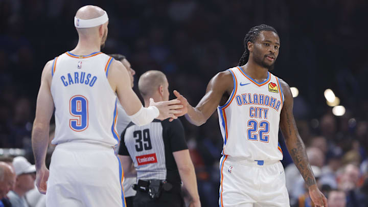 Cason Wallace and the Thunder are big home favorites against the Nets.