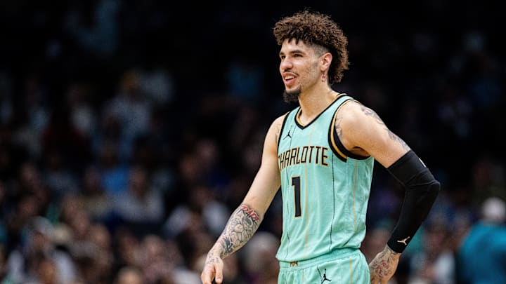 Charlotte Hornets guard LaMelo Ball.