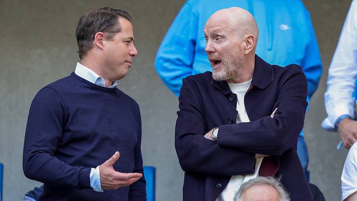 Lars Ricken (li.) im Austausch mit Matthias Sammer