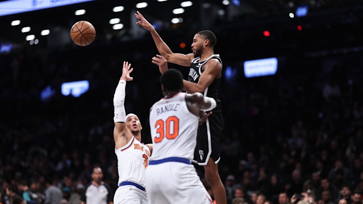 New York Knicks v Brooklyn Nets