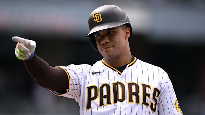 San Diego Padres left fielder Juan Soto