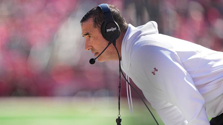Wisconsin Badgers head coach Luke Fickell. Wisconsin Badgers head coach Luke Fickell.