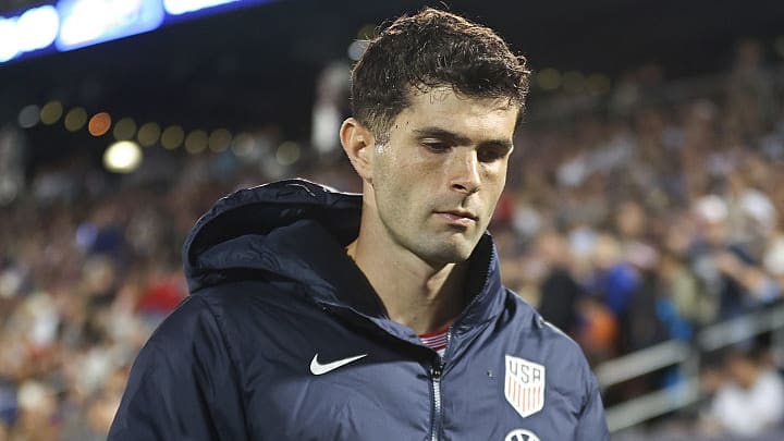 Christian Pulisic was injured in a friendly with Australia.