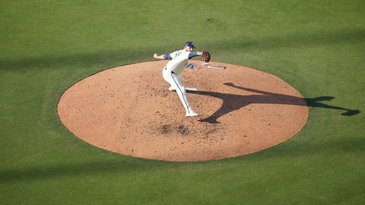 Jul 6, 2024; Los Angeles, California, USA; Los Angeles Dodgers starting pitcher James Paxton (65) throws against the Milwaukee Brewers at Dodger Stadium. Mandatory Credit: Kirby Lee-USA TODAY Sports Jul 6, 2024; Los Angeles, California, USA; Los Angeles Dodgers starting pitcher James Paxton (65) throws against the Milwaukee Brewers at Dodger Stadium. Mandatory Credit: Kirby Lee-USA TODAY Sports