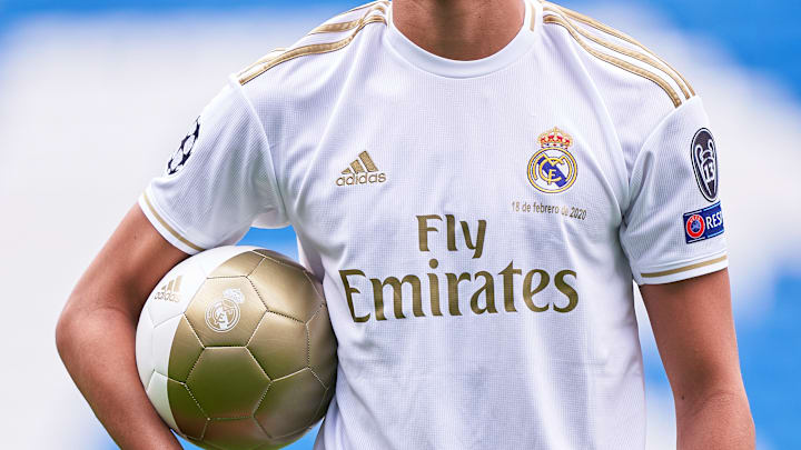 Real Madrid Unveil New Signing Reinier Jesus Carvalho
