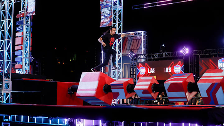 AMERICAN NINJA WARRIOR -- "Qualifiers 4" Episode 1704 -- Pictured: RJ Roman -- (Photo by: Trae Patton/NBC)