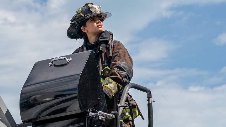 CHICAGO FIRE -- "Thank You" Episode 1421 -- Pictured: Miranda Rae Mayo as Stella Kidd 