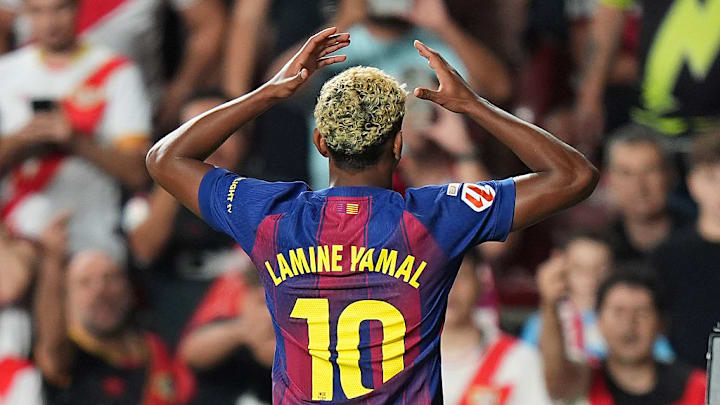 Lamine Yamal has taken Barcelona’s iconic No. 10 shirt.