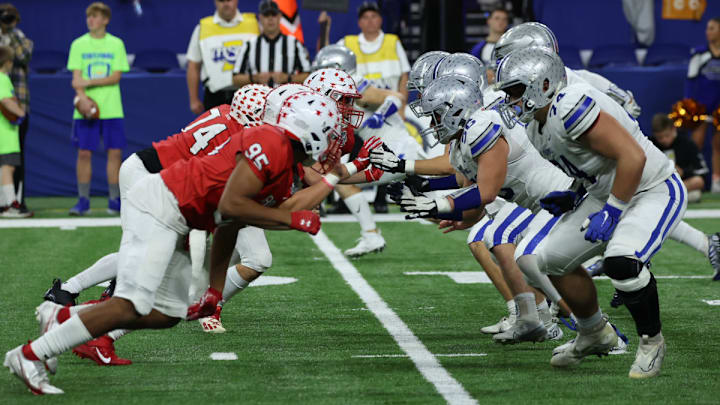 Center Grove (left) faces Lawrence North Friday in an Indiana Top 25 battle.  