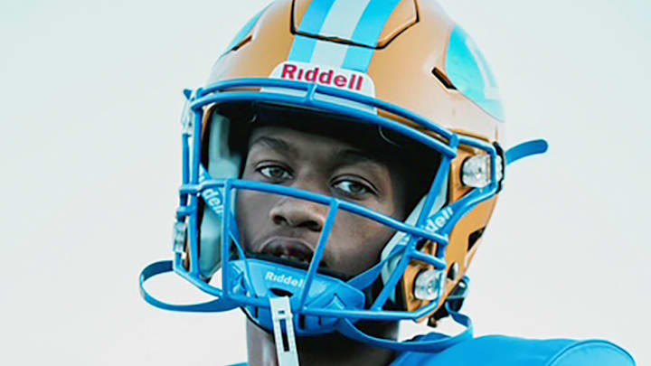 Loyola Blakefield's Khary Adams, who will head to the University of Notre Dame after his senior year with the Dons, is a superior all-around athlete and a two-way star on the football field.