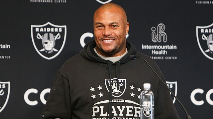 Las Vegas Raiders Head Coach Antonio Pierce