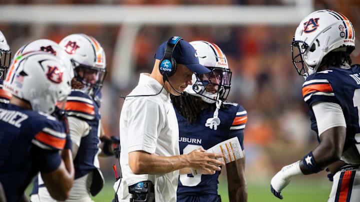 Auburn Tigers defensive coordinator DJ Durkin is taking over as the interim with Hugh Freeze fired.