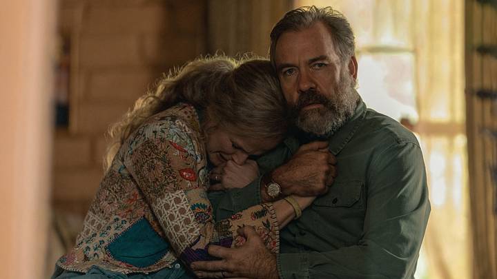 Maxine Peake and Brendan Cowell in "Last Seen," premiering September 9, 2026 on Apple TV. Maxine Peake and Brendan Cowell in "Last Seen," premiering September 9, 2026 on Apple TV.