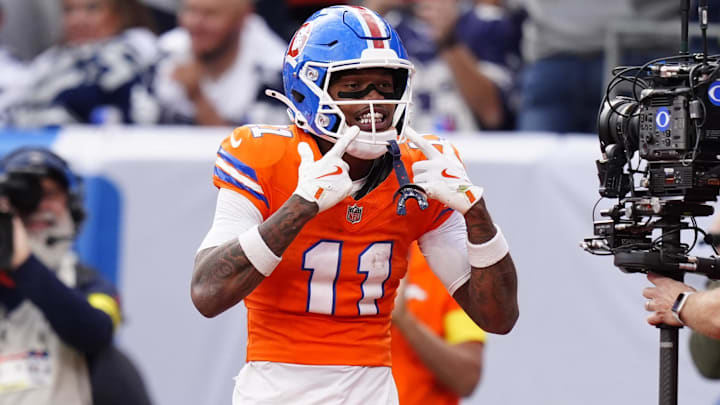 Denver Broncos wide receiver Troy Franklin Denver Broncos wide receiver Troy Franklin