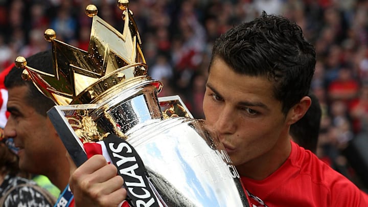 Cristiano Ronaldo features in an all-time combined XI between Manchester United and Manchester City.