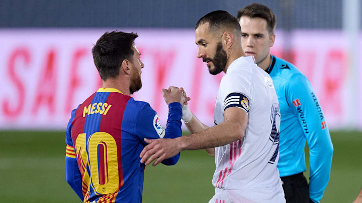 Lionel Messi y Karim Benzema