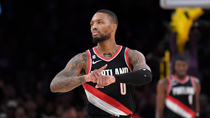 Portland Trail Blazers v Los Angeles Lakers
