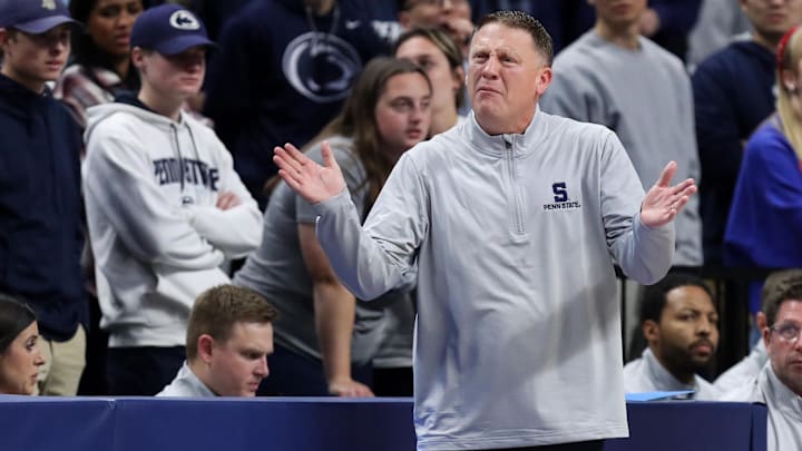 Penn State Nittany Lions head coach Mike Rhoades
