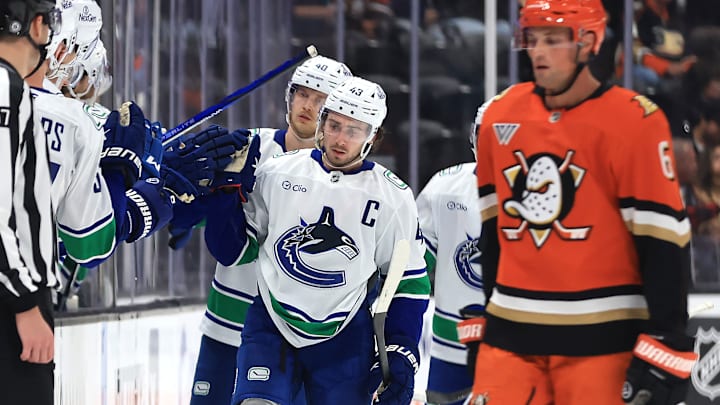 Vancouver Canucks v Anaheim Ducks