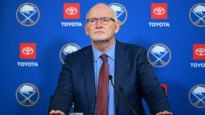 Buffalo Sabres head coach Lindy Ruff