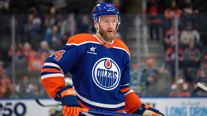 San Jose Sharks v Edmonton Oilers