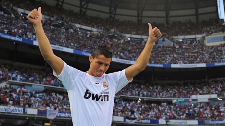 Cristiano Ronaldo llegó en 2009 al Real Madrid 