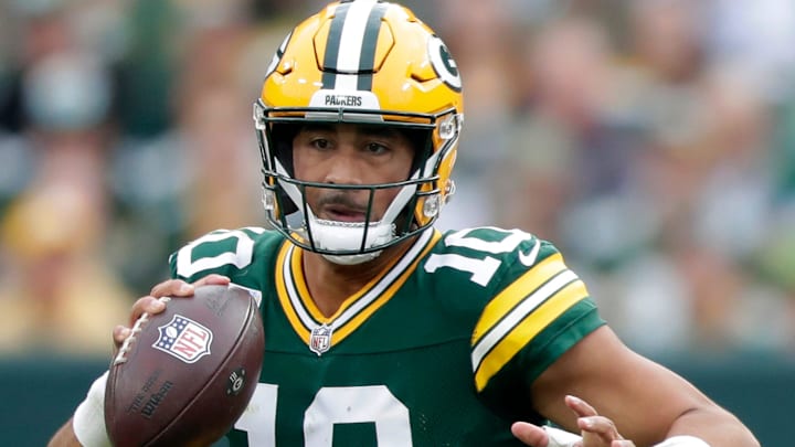 Green Bay Packers quarterback Jordan Love (10) against the Cincinnati Bengals on Sunday, October 12, 2025, at Lambeau Field in Green Bay, Wis.Green Bay defeated Cincinnati 27-18.
Wm. Glasheen USA TODAY NETWORK-Wisconsin Green Bay Packers quarterback Jordan Love (10) against the Cincinnati Bengals on Sunday, October 12, 2025, at Lambeau Field in Green Bay, Wis.Green Bay defeated Cincinnati 27-18.
Wm. Glasheen USA TODAY NETWORK-Wisconsin