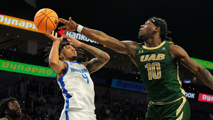 UAB is a home favorite against Memphis on Thursday night.