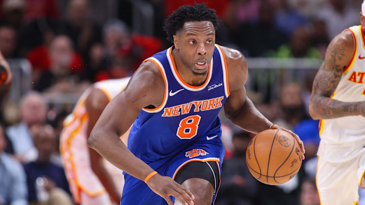 New York Knicks forward OG Anunoby.