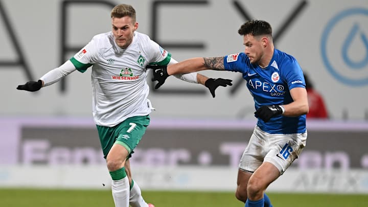 Werder Bremen feierte in Rostock den siebten Sieg in Folge