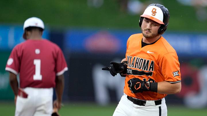 Oklahoma State Cowboys infielder Kollin Ritchie.