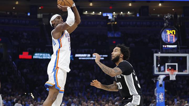 The Oklahoma City Thunder and guard Shai Gilgeous-Alexander are favored to win the NBA Finals. The Oklahoma City Thunder and guard Shai Gilgeous-Alexander are favored to win the NBA Finals.