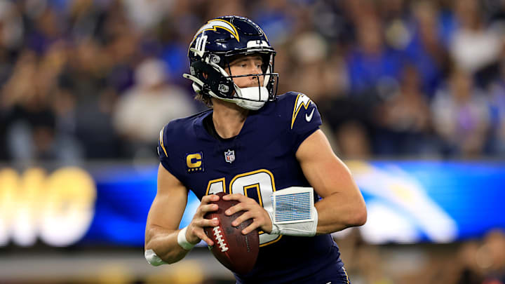 Los Angeles Chargers quarterback Justin Herbert Los Angeles Chargers quarterback Justin Herbert