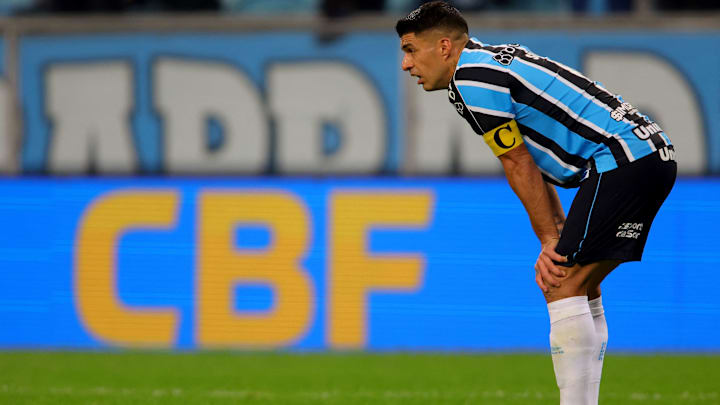 Com 16 gols, Luis Suárez é o artilheiro do Grêmio na temporada