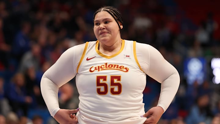 Iowa State Cyclones center Audi Crooks Iowa State Cyclones center Audi Crooks