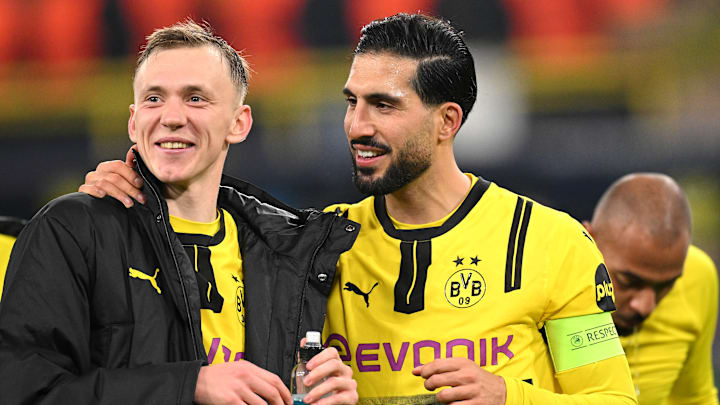 Maximilian Beier mit Emre Can