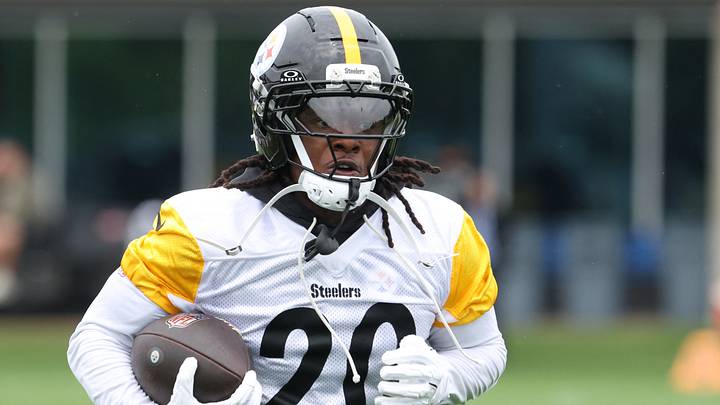 Pittsburgh Steelers running back Kaleb Johnson