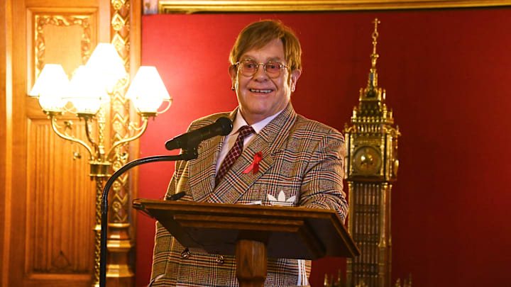 A Reception By The All Party Parliamentary Group Honouring Elton John For His Dedication To The