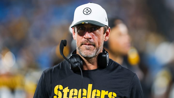 Former NY Jets quarterback Aaron Rodgers