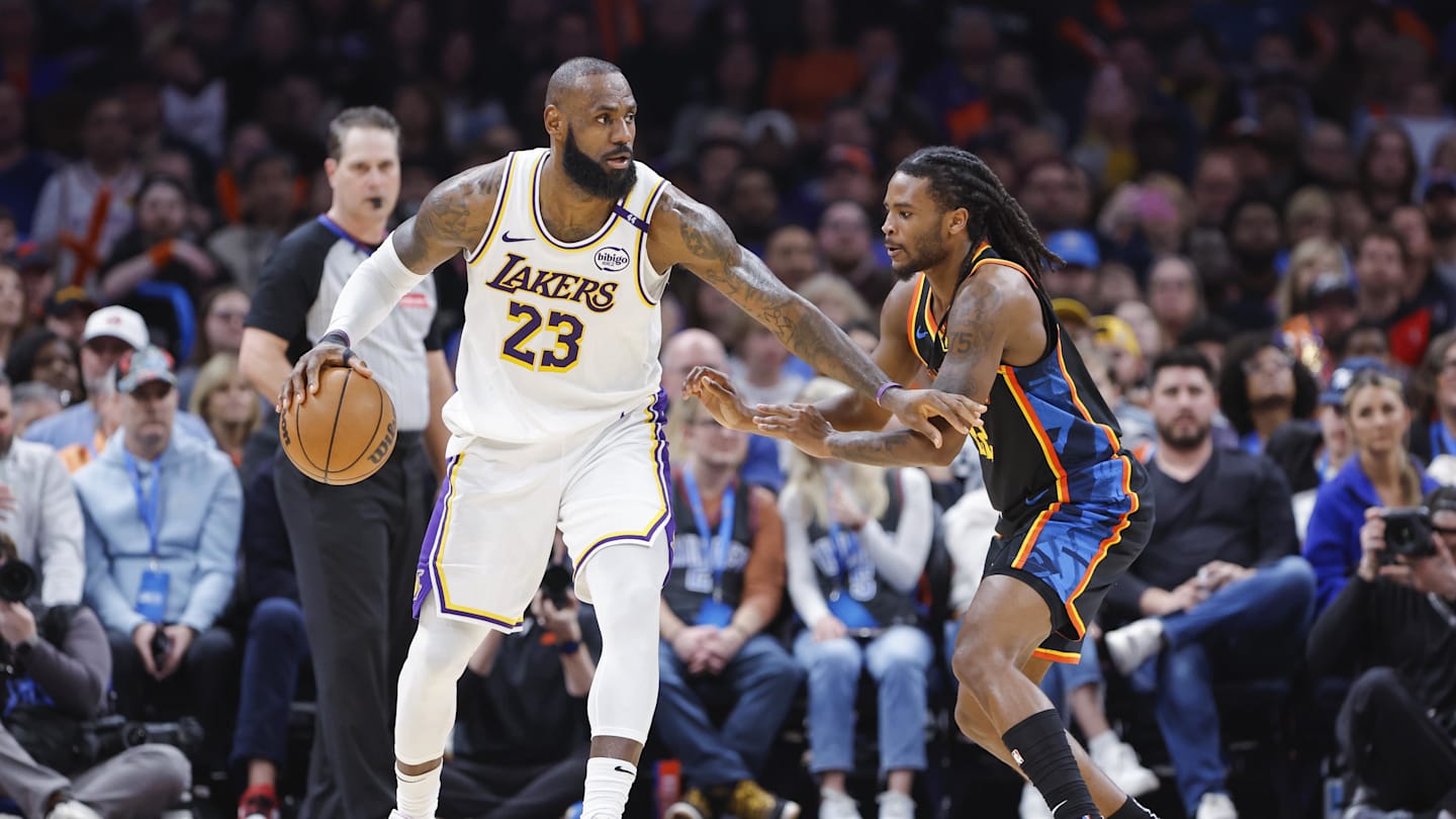 OKC Thunder Have Interesting Starting Lineup Decision vs. Lakers