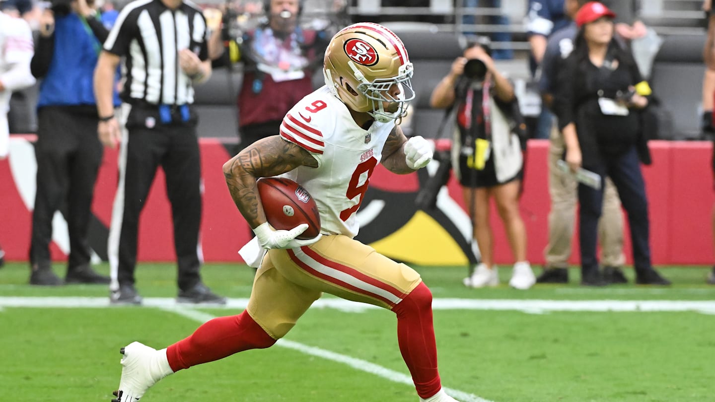 49ers were just 2 yards shy of ending embarrassing streak