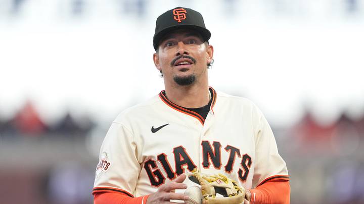 San Francisco Giants shortstop Willy Adames. San Francisco Giants shortstop Willy Adames.
