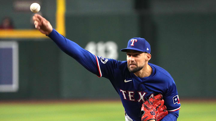 Texas Rangers Starting Pitcher Nathan Eovaldi Texas Rangers Starting Pitcher Nathan Eovaldi