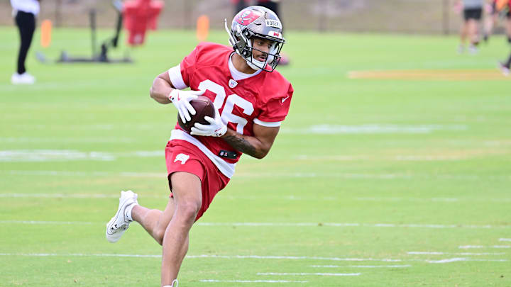 J.J. Roberts at Tampa Bay Buccaneers Rookie Minicamp