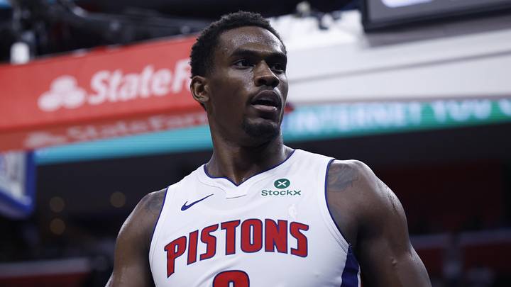 Apr 22, 2026; Detroit, Michigan, USA; Detroit Pistons center Jalen Duren (0) reacts during the second half against the Orlando Magic during game two of the first round of the 2026 NBA Playoffs at Little Caesars Arena. Mandatory Credit: Rick Osentoski-Imagn Images Apr 22, 2026; Detroit, Michigan, USA; Detroit Pistons center Jalen Duren (0) reacts during the second half against the Orlando Magic during game two of the first round of the 2026 NBA Playoffs at Little Caesars Arena. Mandatory Credit: Rick Osentoski-Imagn Images