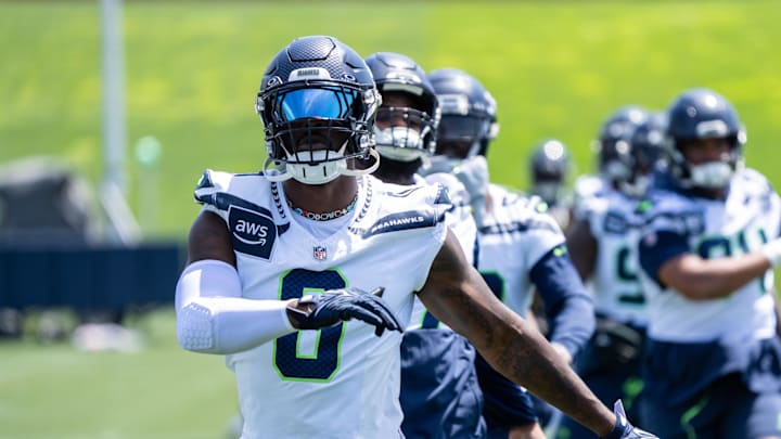 Seattle Seahawks defensive end DeMarcus Lawrence