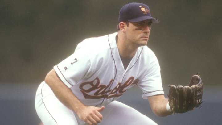 Ryan Minor manning the hot corner for the Baltimore Orioles