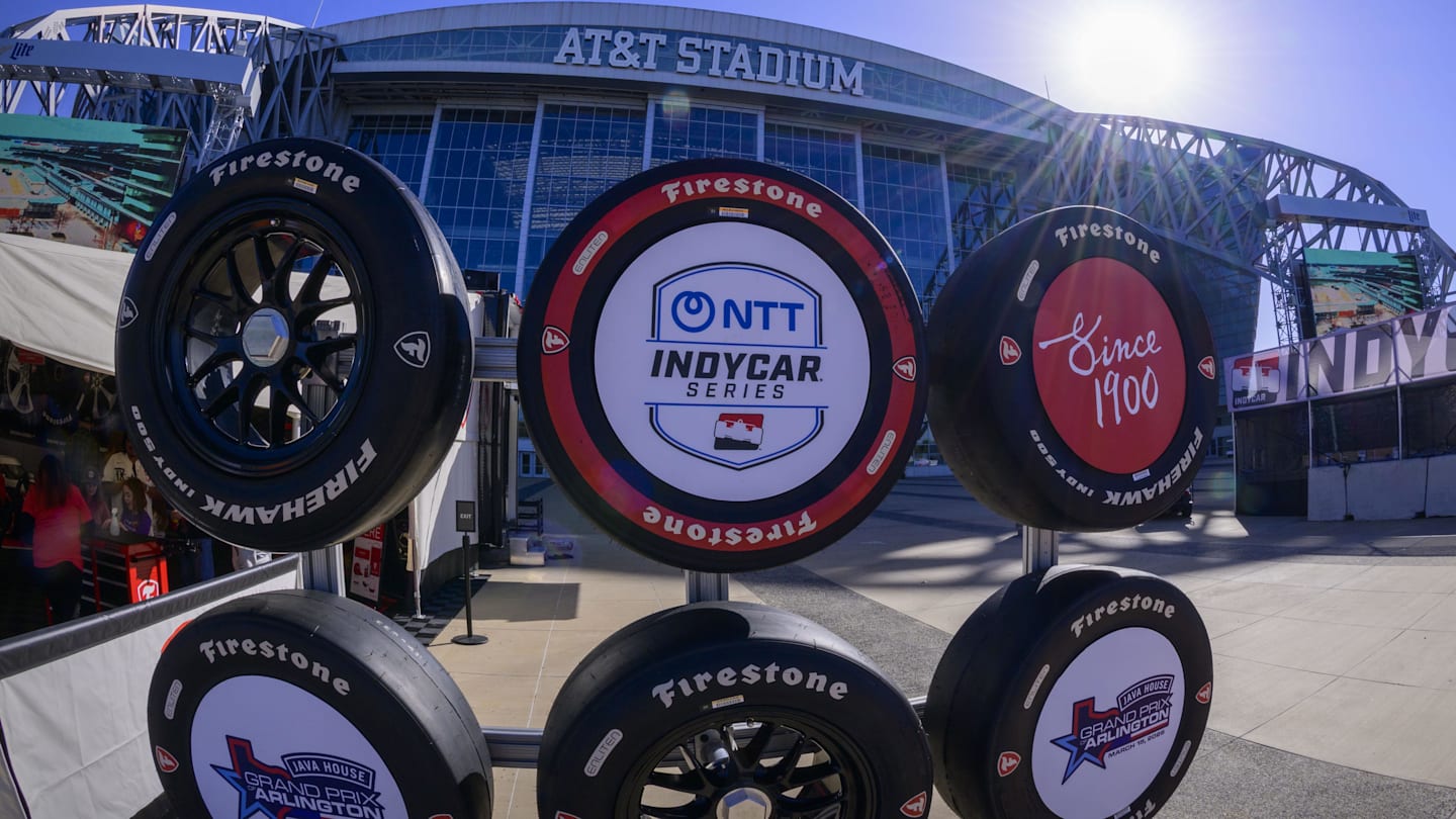 Jerry Jones, Cowboys Stars Enjoy IndyCar Grand Prix Outside AT&T Stadium