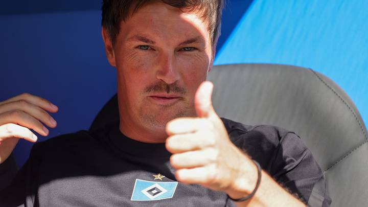 HSV-Coach Merlin Polzin darf sich auf eine Defensivverstärkung freuen HSV-Coach Merlin Polzin darf sich auf eine Defensivverstärkung freuen