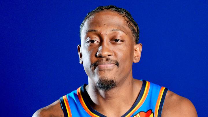 OKC Thunder forward Jalen Williams answers questions during NBA media day at Paycom Center in Oklahoma City on Monday, Sept. 28, 2026. OKC Thunder forward Jalen Williams answers questions during NBA media day at Paycom Center in Oklahoma City on Monday, Sept. 28, 2026.